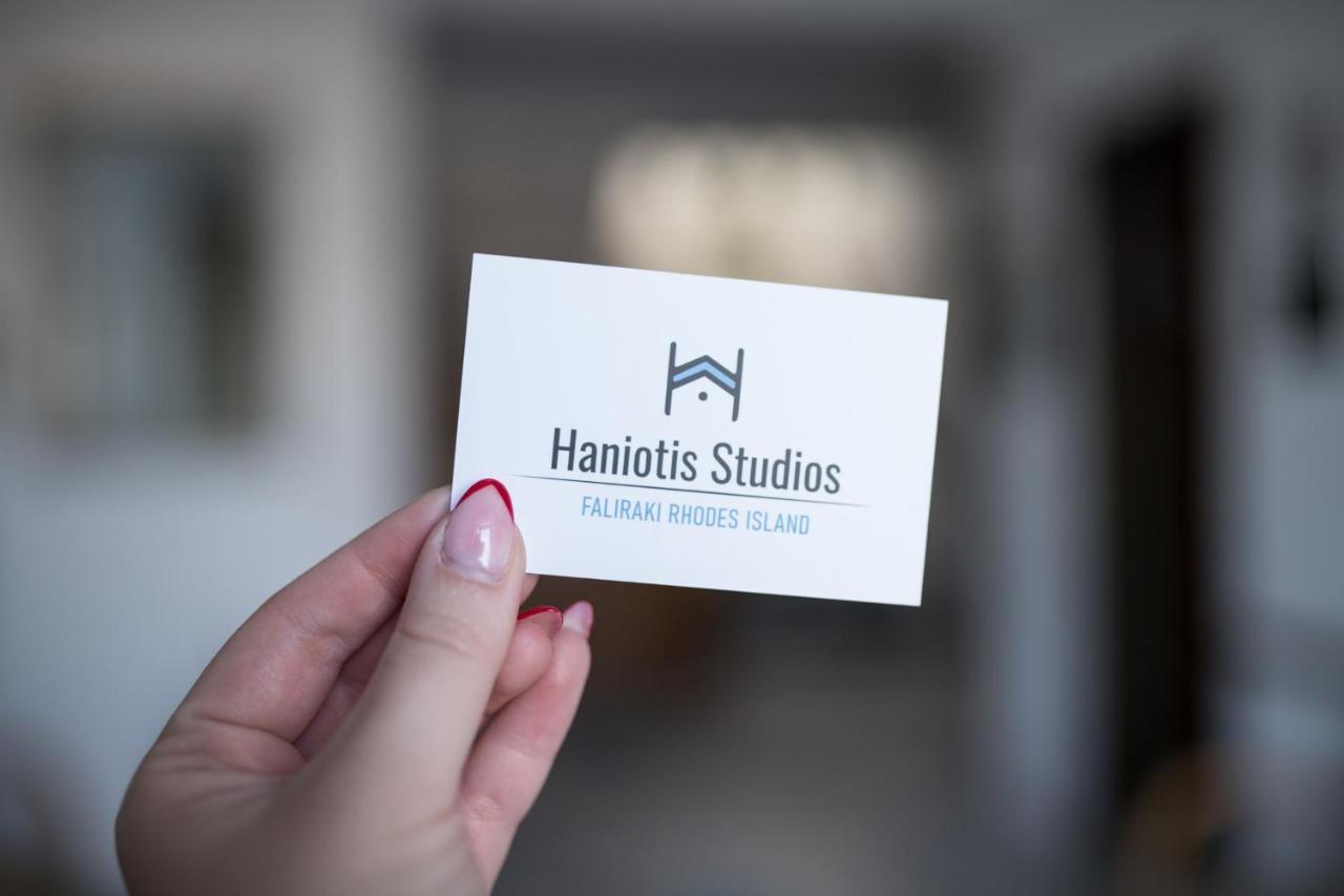 Haniotis Studios Φαληράκι Εξωτερικό φωτογραφία